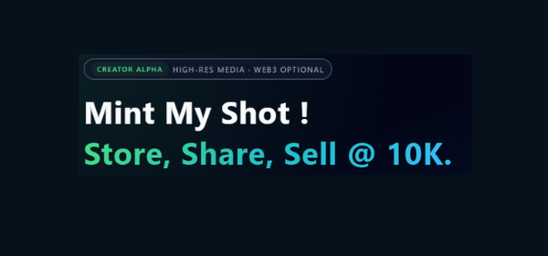 Mint My Shot banner