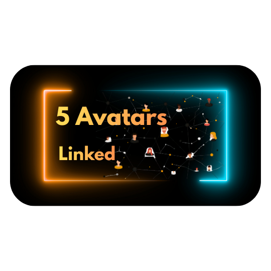 5 Avatars Linked