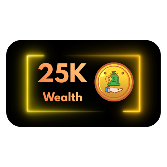 Wealth: 25,000 GT